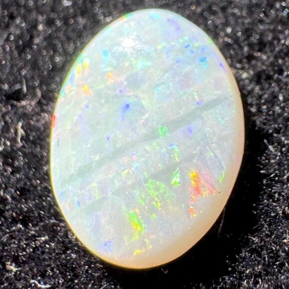 Australian Opal Cabochon - 0.90 carats #188 in Display Box - Picture 4 of 8
